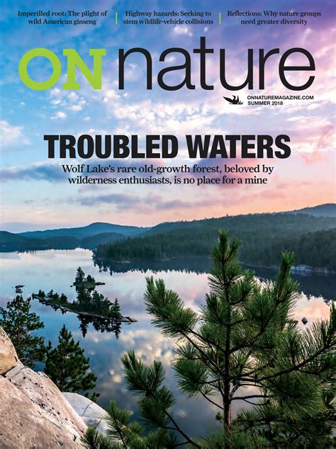 On Nature Magazine Summer 2018 Page 24 25