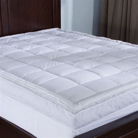 Premium Goose Down And Feather Mattress Topper Mattress Mattress Pad