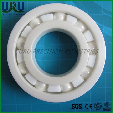 Zro Si N Full Hybrid Ceramic Ball Bearing Plastic