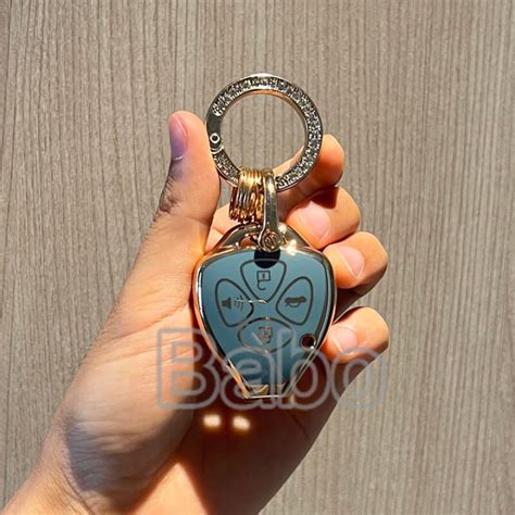 AvailablePlating TPU Car Key Case Cover For Toyota Altis Hilux Vigo