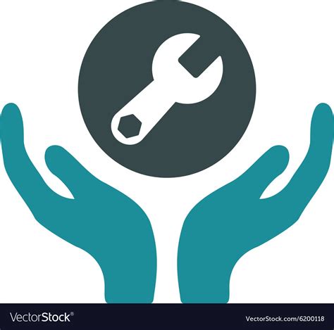 Maintenance Icon Royalty Free Vector Image Vectorstock