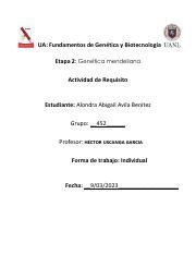 AAB ARETAPA2 FGyB pdf UA Fundamentos de Genética y Biotecnología