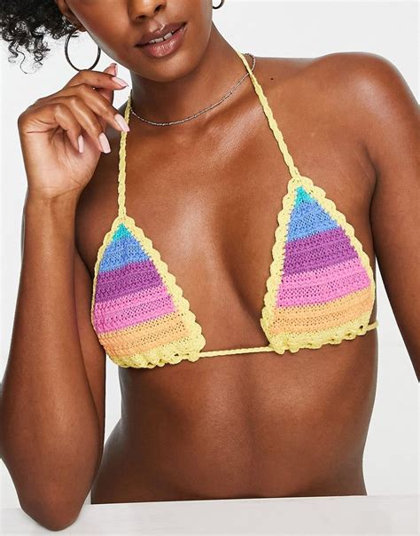 Brassi Re Par Bershka Ajouter Au Panier Dos Nu Bonnets Triangles Non