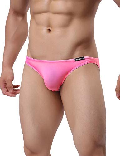 Avidlove Men S Pack Low Rise Brief Bikini Underwear Silky Brief Sexy