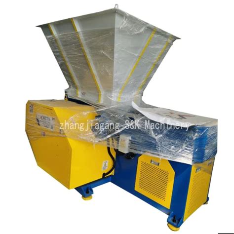 Plastic Recycling Garbage Scrap Crusher Shredder Metal Small Plastic