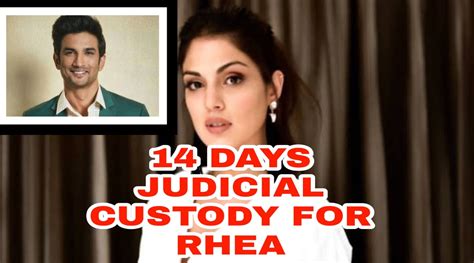 Rhea Chakraborty Arrest: 14 days judicial custody for Rhea Chakraborty ...