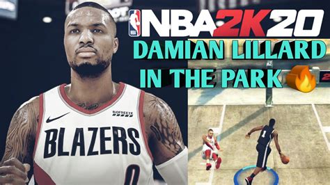 Damian Lillard COMES To The Park With Some Fire Nba 2k20 Mobile