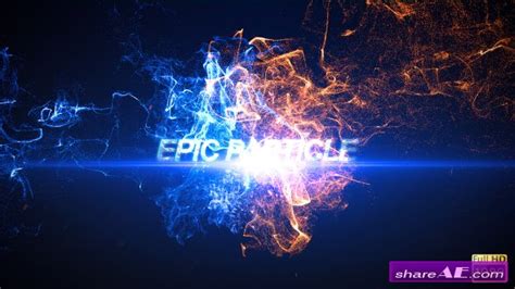 Videohive Epic Particle Reveal Free After Effects Templates After