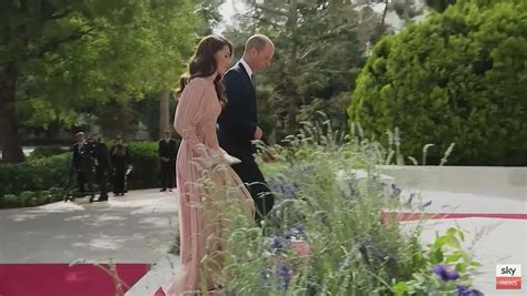 Kate Middleton And Prince William Attend Royal Wedding In Jordan