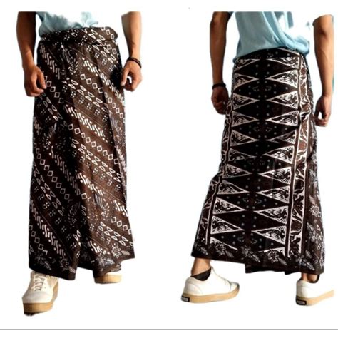 Jual Sarung Batik Gurda Gus Iqdam Aksara Jawa Sarung Batik Pria Dewasa