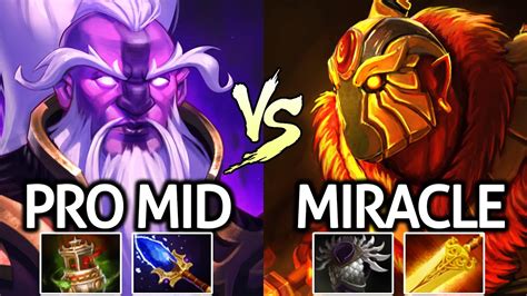 Miracle Ember Spirit Vs Master Tier Void Spirit Battle Mid Lane