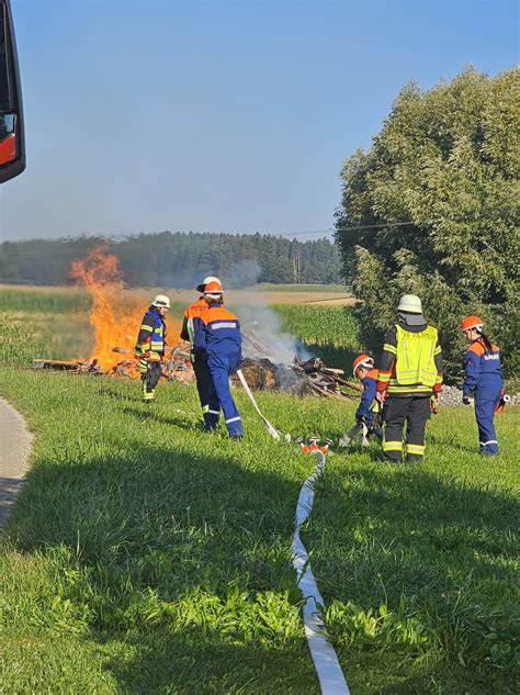 24h Übung 2023 der Jugendfeuerwehr Freiwillige Feuerwehr Vilsheim e V