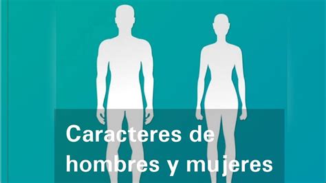 Caracteres Sexuales Del Hombre Y De La Mujer Ciencias Naturales Youtube