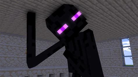 Growing Enderman Minecraft Animation By Mega Enderman Youtube