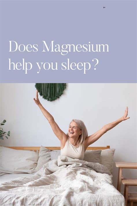 Does Magnesium Help You Sleep Best Magnesium Magnesium For Sleep