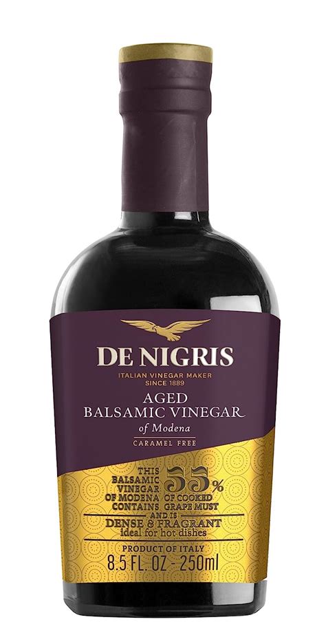 De Nigris Aged Balsamic Vinegar Of Modena 85 Ounce Pack