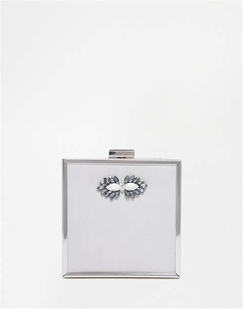 Johnny Loves Rosie Cali Square Box Clutch At Asos Box Clutch