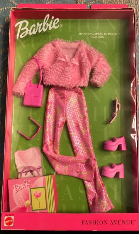 Barbie New Clothes Fashion Avenue SHOPPING SPREE IN PAREE 2002 25701