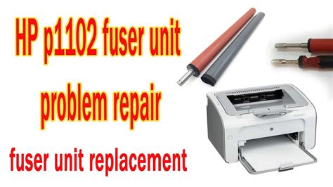 Hp P1102 Fuser Replacement Repair Fuser Unit YouTube