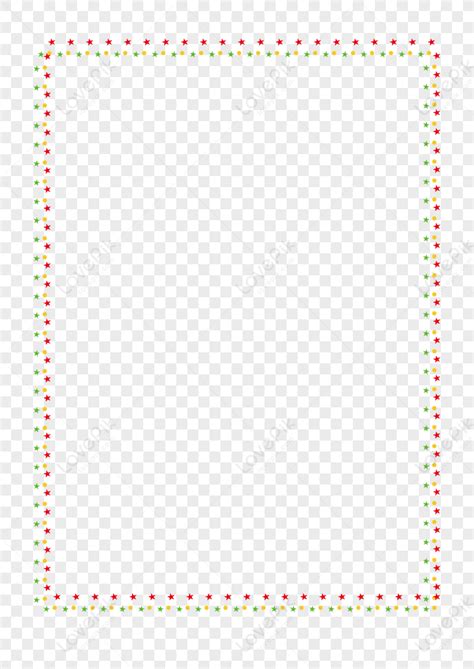 Small Star Border Shading Png Picture And Clipart Image For Free