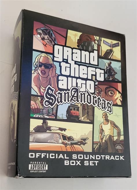 Grand Theft Auto San Andreas Official Soundtrack Box Set Ln A