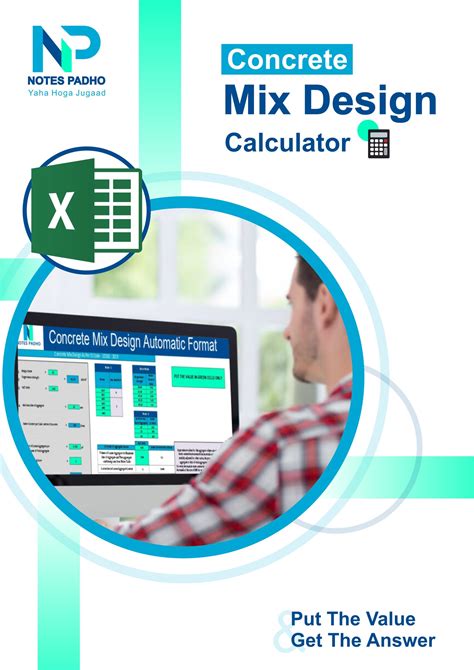 Concrete Mix Design Calculator Excel Notes Padho