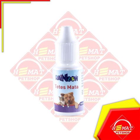 Jual Obat Tetes Mata Kucing Anjing Kelinci Mata Merah Radang Rainbow 8