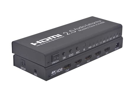 Tobo K Hz Hdmi Switch X With Optical Spdif Rca L R Audio Out