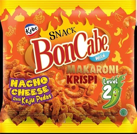 Jual Boncabe Makaroni Crispy Nacho Cheese Level Rasa Keju Pedas