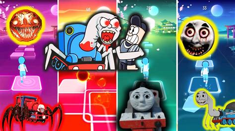 Choo Choo Charles Vs Scary Thomas Vs Thomas The Train Vs Cursed Thomas