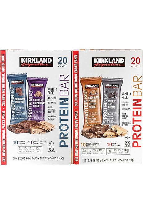 Kirkland Signature Barras De Proteina 20 Pzas De 60 G Atelier Yuwa