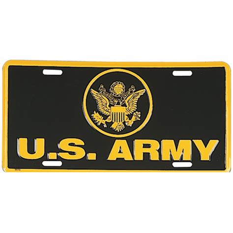 US Army License Plate | Camouflage.ca