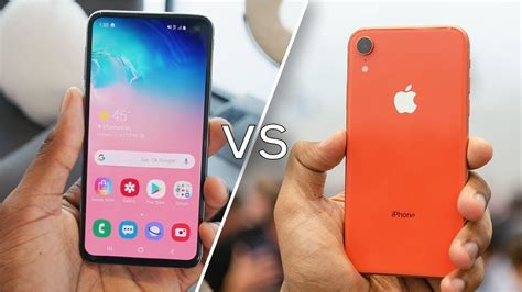 Galaxy S E Vs Iphone Xr Samsung Vs Apple Affordable Phones Youtube