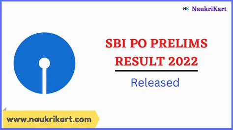 Sbi Po Prelims Result Declared Check Details Here