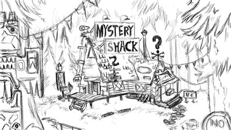 Painting Study Of Gravity Falls On Behance