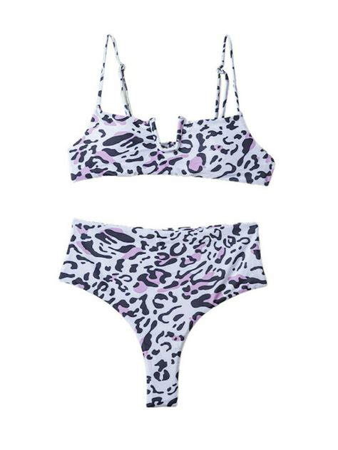 Kendall Kylie KKW3619125 Set Bikini Animal Print Με Έναν Ώμο Skroutz gr