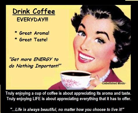 Funny Quotes About Coffee Drinkers Quotesgram