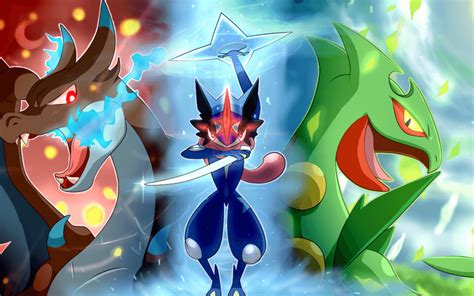 Ash Greninja Vs Charizard