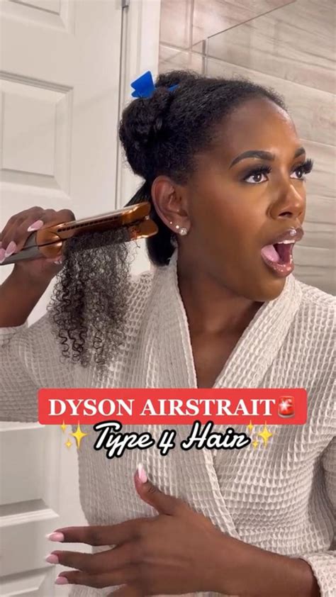 Dyson Airstrait™ Straightener | Black natural hairstyles, Natural hair ...