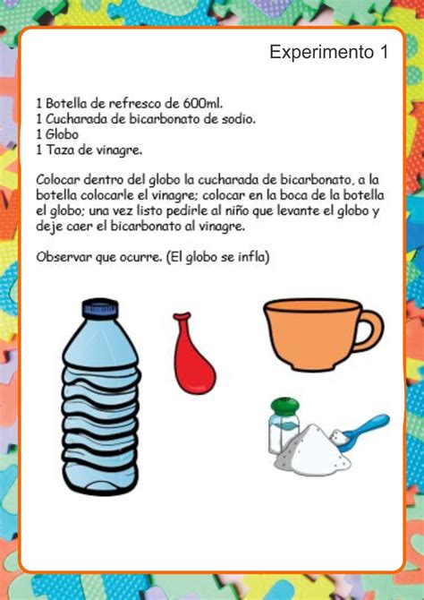 110 Experimentos Para Hacer En Casa Experimentos Faciles Para Niños