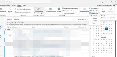 In Der Neuen Outlook 365 Version Kalender Wieder Rechts Anzeigen So
