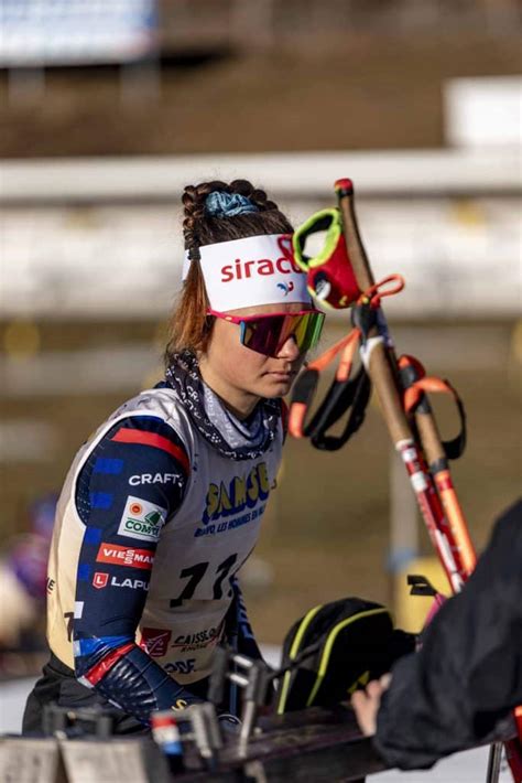 Biathlon Le témoignage de Camille Coupé touchée cet hiver par la