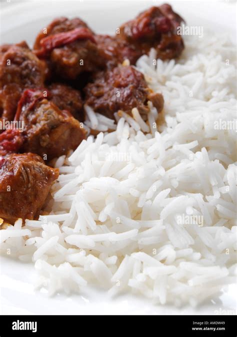 Lamb Balti Curry Stock Photo Alamy