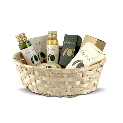 BASKET FOR HOTEL AMENITIES bamboo | Hotel Accessories | 2718