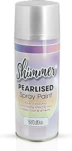 Albert Austin Pearlised Shimmer Spray Glitter Spray Paint 400 Ml