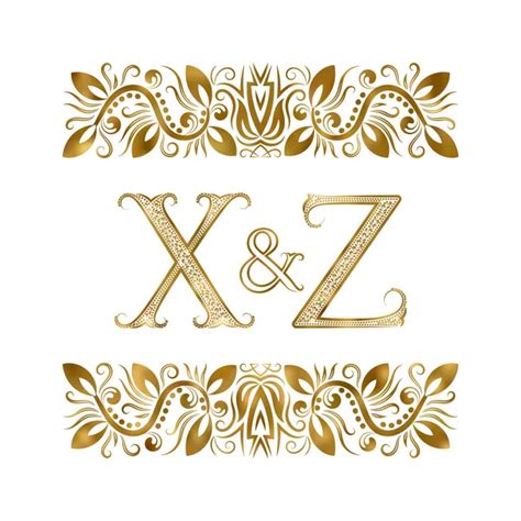 N And D Vintage Initials Logo Symbol The Letters Are Surrounded By