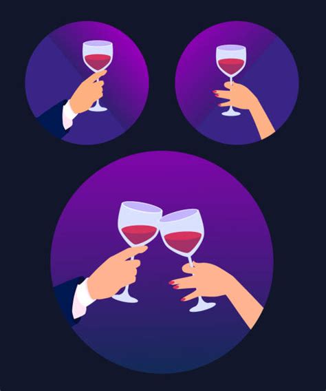 Women Holding Wine Glass Illustrations Royalty Free Vector Graphics And Clip Art Istock