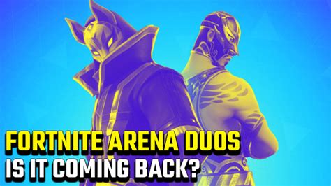 Fortnite Arena Duos | Is it coming back in Winter Royale 2020 ...