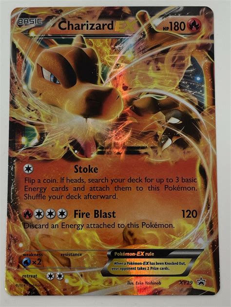 Mavin Charizard EX XY29 Holo XY Black Star Promo Ultra Rare Pokemon