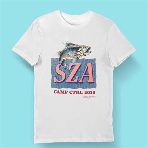 ️‍🔥 Sza Merch Sza Camp Ctrl 2018 Tour Shirt - Store Cloths